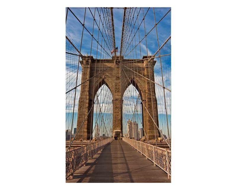 Fototapeta na zeď Brooklynský most | MS-2-0005 | 150x250 cm - Fototapety