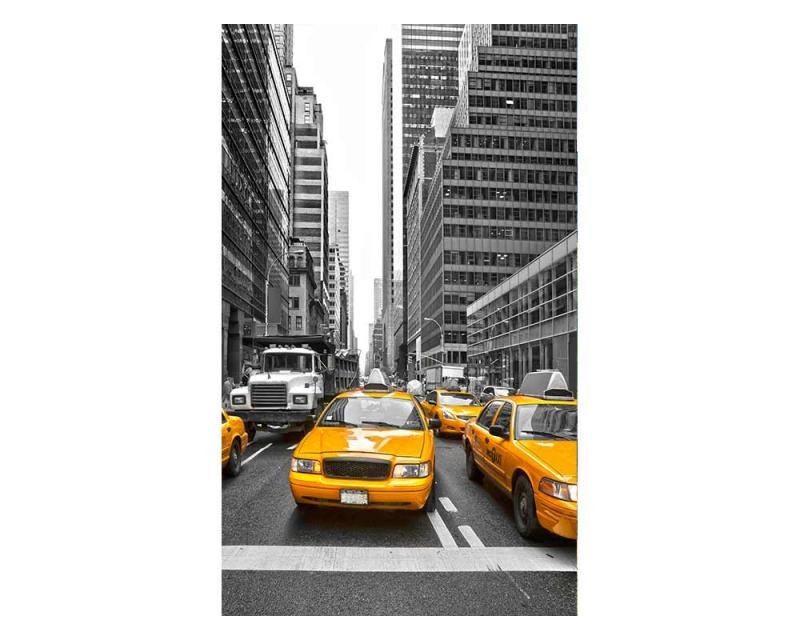 Fototapeta na zeď Taxi ve městě | MS-2-0008 | 150x250 cm - Fototapety