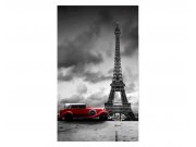 Fototapeta na zeď Retro auto v Paříží | MS-2-0027 | 150x250 cm Fototapety