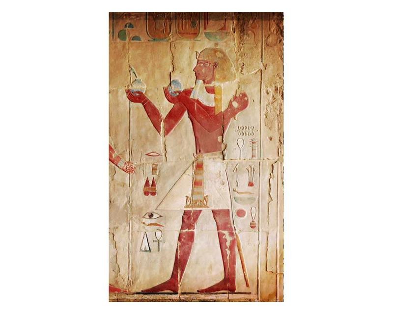 Fototapeta na zeď Egyptská malba | MS-2-0052 | 150x250 cm - Fototapety