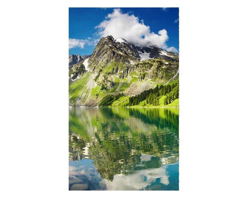 Fototapety - Fototapeta na zeď Jezero | MS-2-0062 | 150x250 cm Fototapeta na zeď Jezero | MS-2-0062 | 150x250 cm - Fototapety