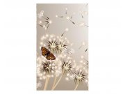 Fototapeta na zeď Pampeliška a motýl | MS-2-0148 | 150x250 cm Fototapety