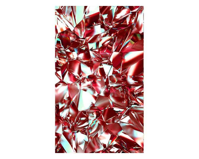 Fototapeta na zeď Červený krystal | MS-2-0281 | 150x250 cm - Fototapety