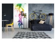 Fototapeta na zeď Teplý kouř barev | MS-2-0289 | 150x250 cm Fototapety