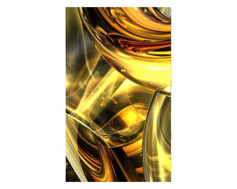 Fototapeta na zeď Zlatý abstrakt | MS-2-0291 | 150x250 cm - Fototapety