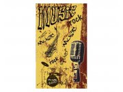 Fototapeta na zeď Žlutá hudba | MS-2-0330 | 150x250 cm Fototapety