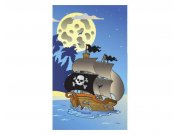 Fototapeta na zeď Pirátská loď | MS-2-0335 | 150x250 cm Fototapety
