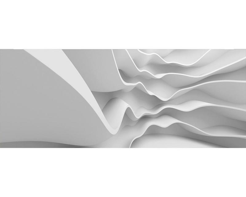 Panoramatická Fototapeta na zeď 3D futuristická vlna | MP-2-0295 | 375x150 cm - Fototapety