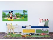 Fototapeta Mickey Mouse v parku FTDNH-5382 | 202x90 cm Fototapety
