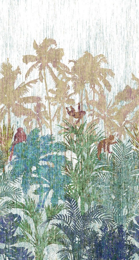 Obrazová tapeta 200348DX | Jungle 150 x 280 cm | Panthera | lepidlo zdarma