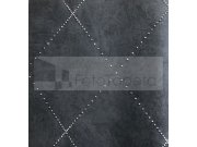 Tapeta Nexus černá se stříbrnými krystaly 6615