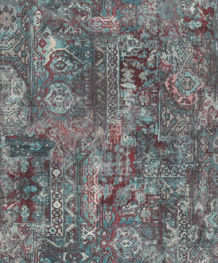 Retro patchwork tapeta 536546 Barbara Home Collection II | Lepidlo zdarma - Tapety Rasch