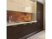 Samolepicí Fototapeta do kuchyně Poškrábaná měď KI-180-105 | 180x60 cm Fototapety