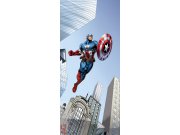 Fototapeta Captain America FTDNV-5454 | 90x202 cm Fototapety