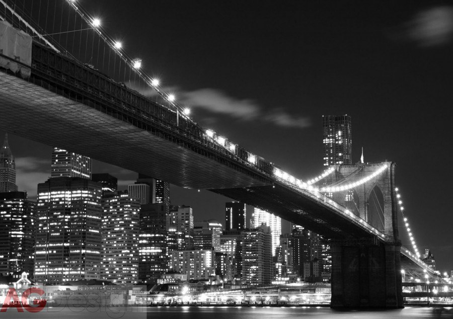 Fototapeta AG Most v Brooklynu FTS-1305 | 360x254 cm - Fototapety
