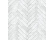 Tapeta Ceramics šedý parketový vzor 270-0176 | šíře 67,5 cm