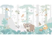 Tapeta zvířátka v lese | Lepidlo zdarma Fototapety