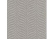 Šedo-hnědá tapeta | grafický vzor peříček EE1307 | Lepidlo zdarma Tapety Vavex