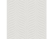 Šedo-krémová tapeta | grafický vzor peříček EE1301 | Lepidlo zdarma Tapety Vavex