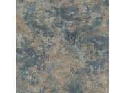 Hnědo-tyrkysová tapeta | beton EE1201 | Lepidlo zdarma
