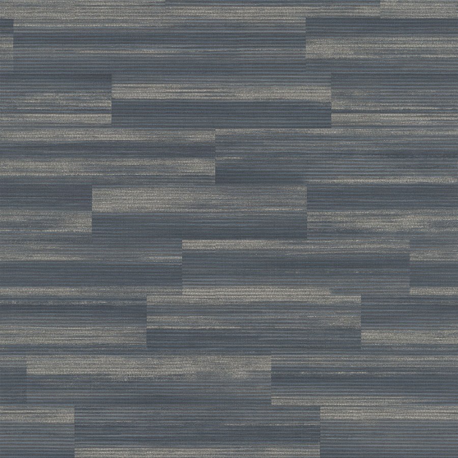 Modro-stříbrná tapeta se strukturou rohože EE1106 | Lepidlo zdarma - Tapety Vavex