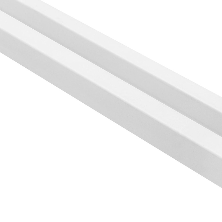 Zakončovací profil k dekoračním lamelám bílý levý L0101L - 3D obkladové panely