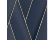Modrá geometrická omyvatelná Tapeta 234801 | Lepidlo zdarma Tapety Vavex