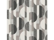 Geometrická šedá tapeta A56301 | Lepidlo zdarma