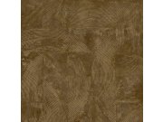 Štuková hnědo-zlatá tapeta A56104 | Lepidlo zdarma