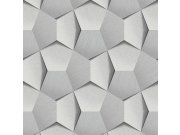 Geometrická šedá tapeta A54604 | Lepidlo zdarma Tapety Vavex