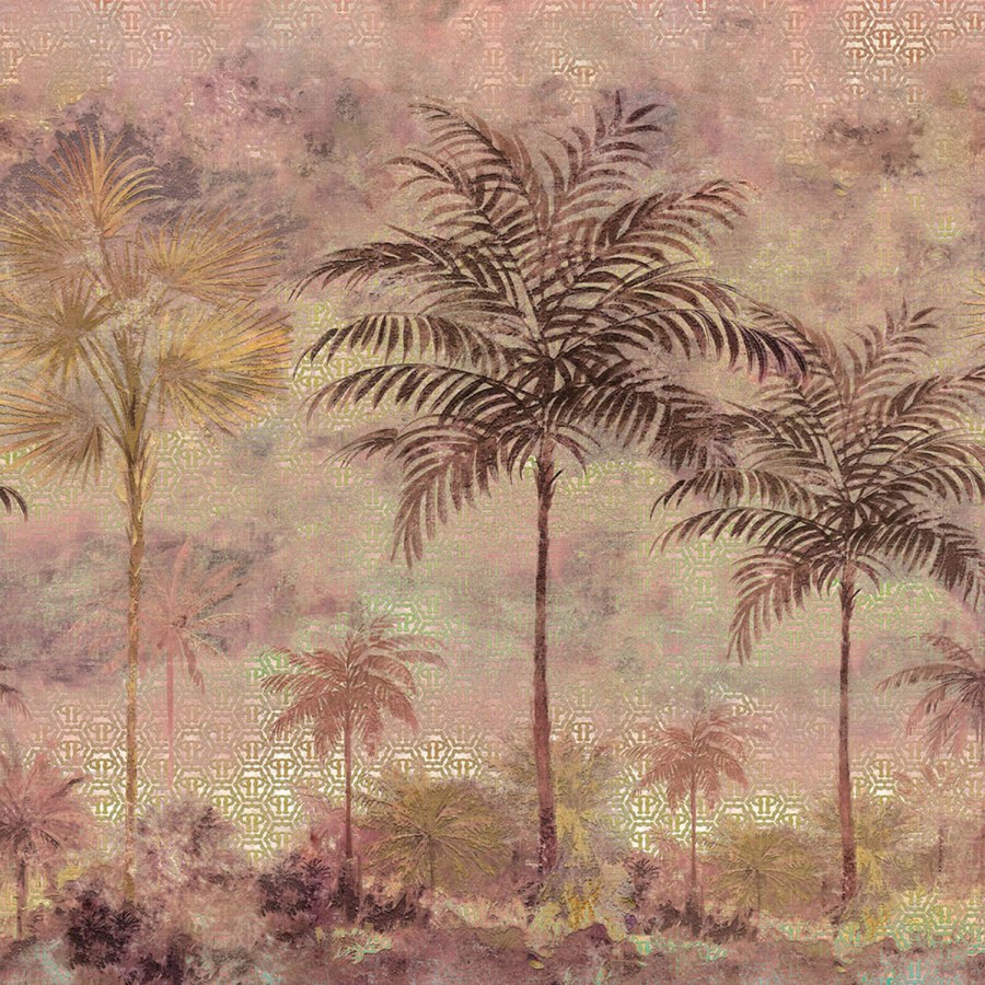 Obrazová tapeta palmy Z80089 Philipp Plein 300x300 cm - Tapety Vavex