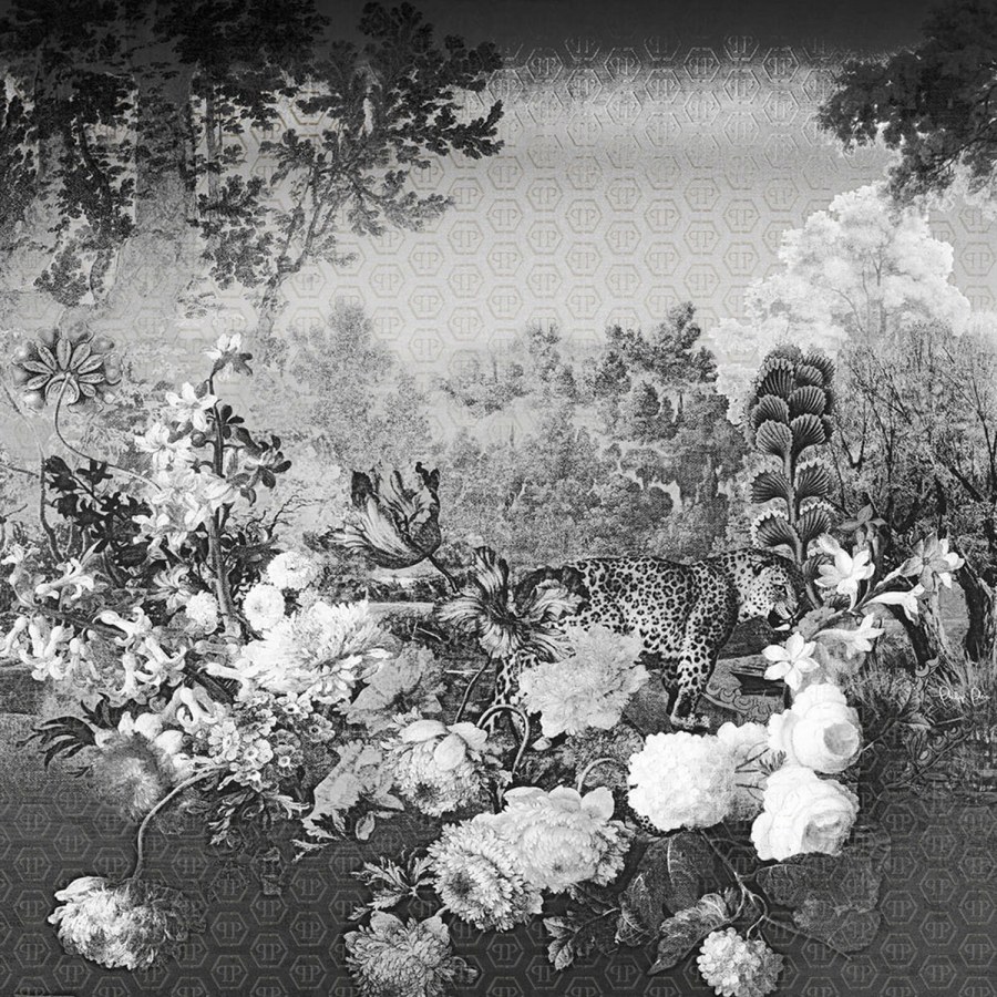 Květinová obrazová tapeta Z80088 Philipp Plein 300x300 cm - Tapety Vavex