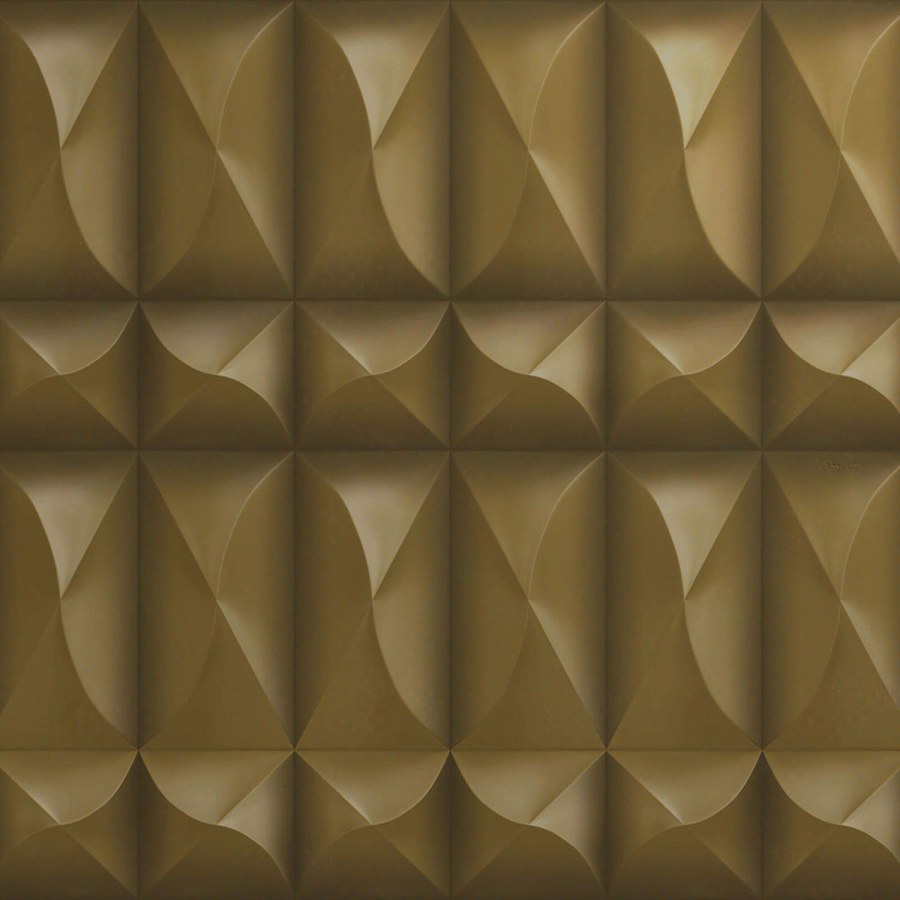 Hnědá geometrická obrazová tapeta Z80086 Philipp Plein 300x300 cm - Tapety Vavex