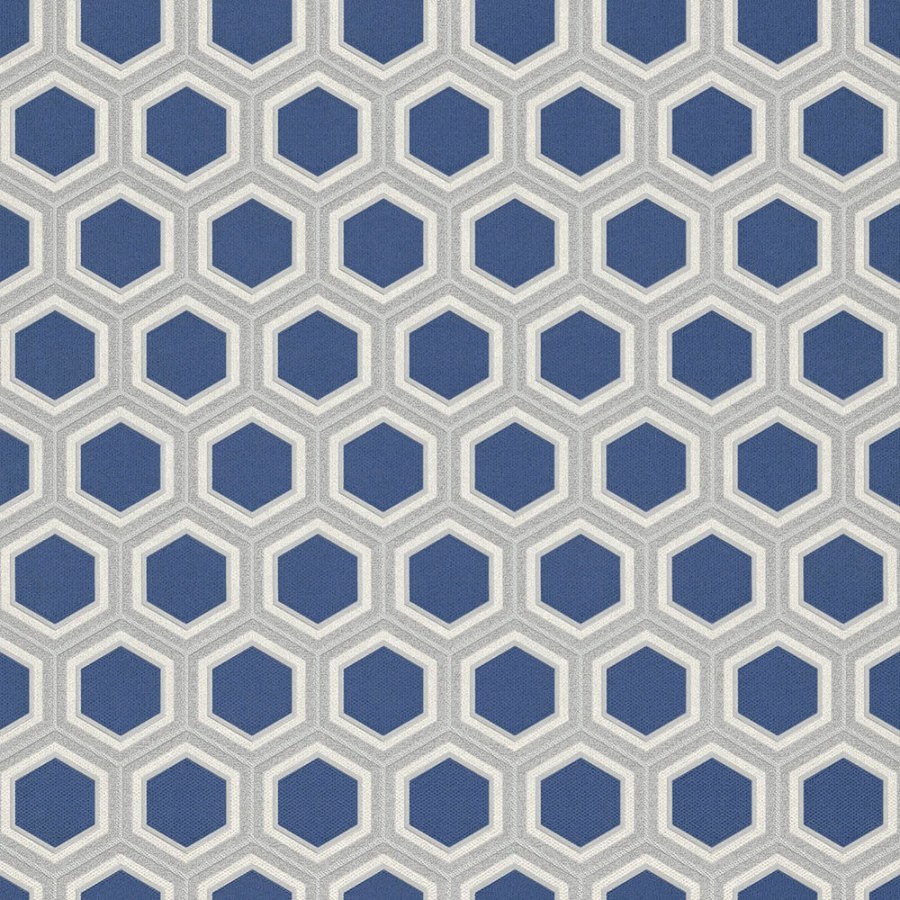 Modrá geometrická Tapeta Z76045 Vision - Tapety Vavex