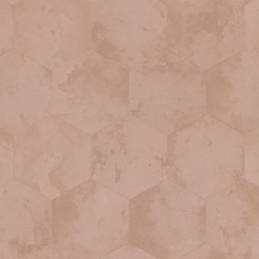 Růžová geometrická tapeta s vinylovým povrchem Z80007 Philipp Plein
