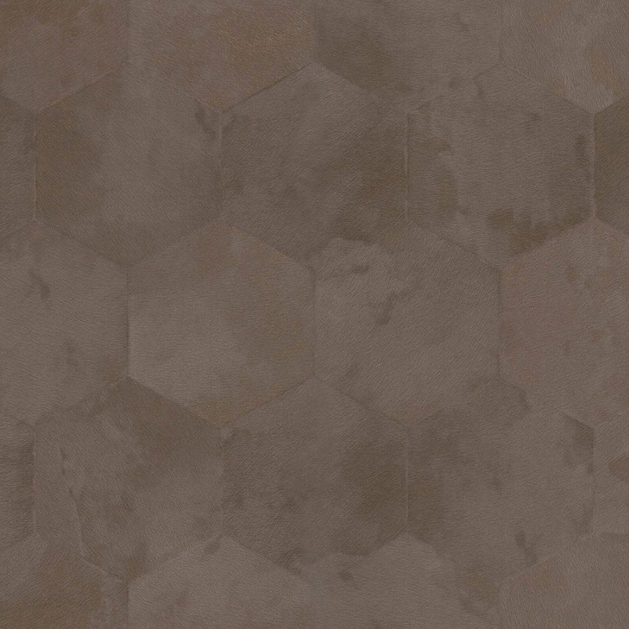Šedo-hnědá geometrická tapeta s vinylovým povrchem Z80009 Philipp Plein - Tapety Vavex