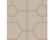 Béžová geometrická tapeta s vinylovým povrchem Z80030 Philipp Plein Tapety Vavex