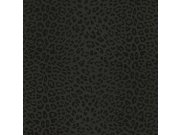 Černá tapeta s vinylovým povrchem imitace gepardí kožešiny Z80042 Philipp Plein