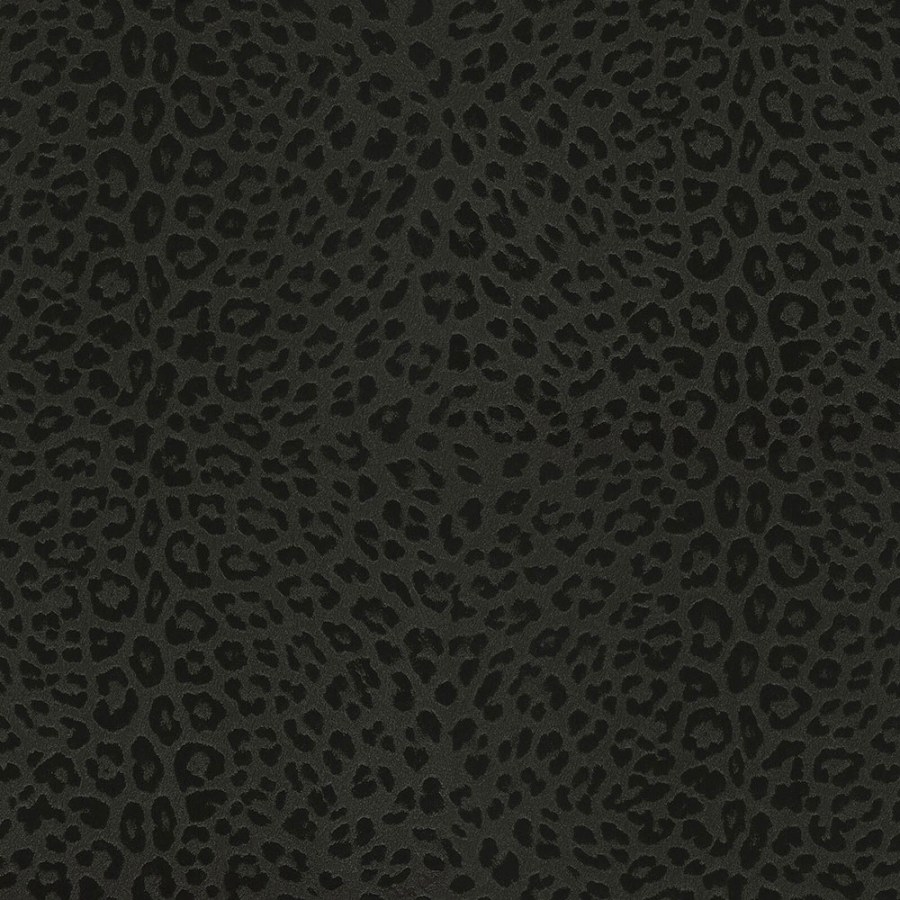 Černá tapeta s vinylovým povrchem imitace gepardí kožešiny Z80042 Philipp Plein - Tapety Vavex