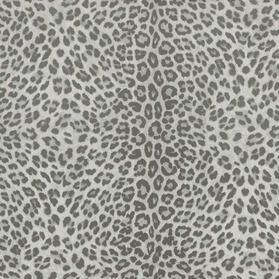 Šedá tapeta s vinylovým povrchem imitace gepardí kožešiny Z80045 Philipp Plein - Tapety Vavex