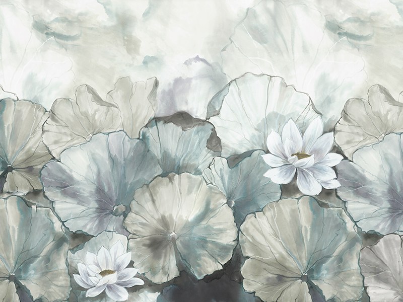 Obrazová tapeta Květy s listy Z66873 510 x 300 cm Satin Flowers - Tapety Vavex