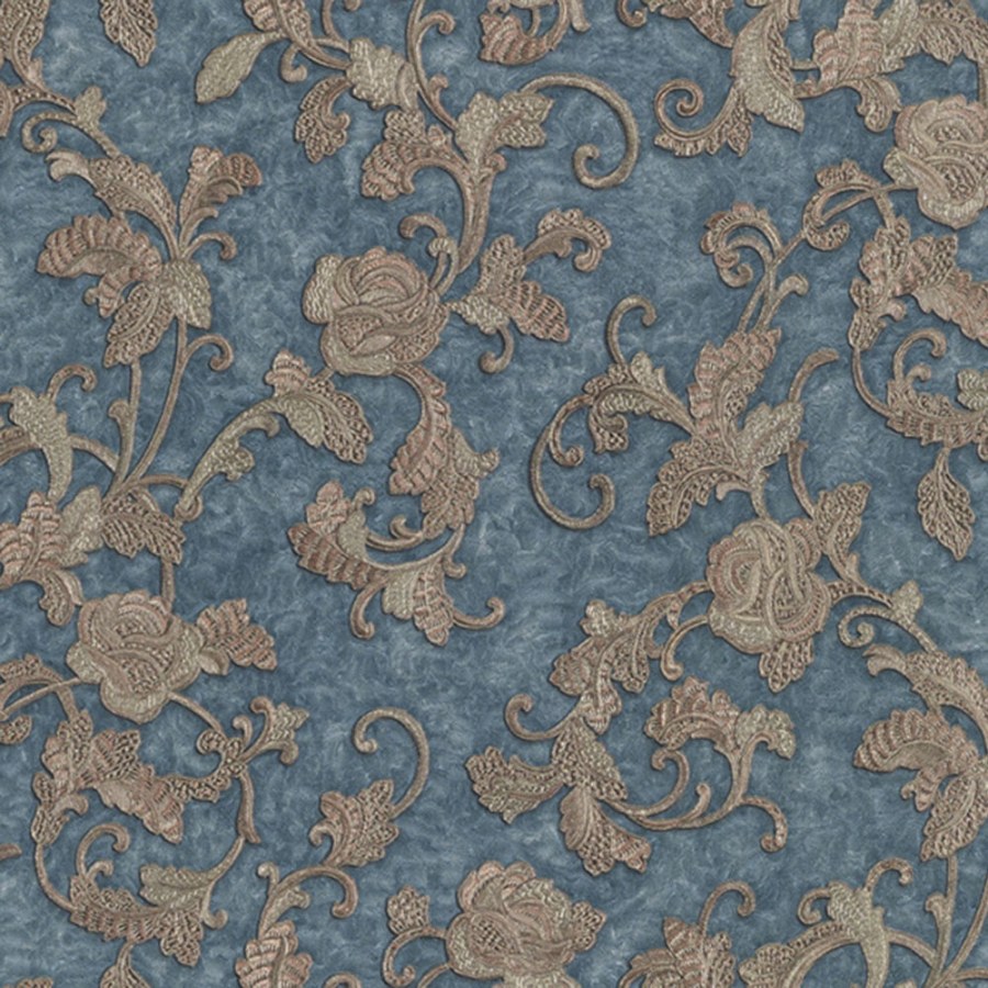 Šedo-modrá tapeta ornamenty M31939 Magnifica Murella - Tapety Vavex