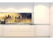 Samolepicí Fototapeta do kuchyně KI-180-142 Lesní krajina | 180 x 60 cm Fototapety