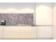 Samolepicí Fototapeta do kuchyně KI-180-153 Rustikální tmavá štuka | 180 x 60 cm Fototapety