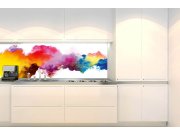 Samolepicí Fototapeta do kuchyně KI-180-159 Barevný abstrakt | 180 x 60 cm Fototapety