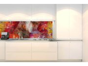 Samolepicí Fototapeta do kuchyně KI-180-160 Abstraktní zeď | 180 x 60 cm Fototapety