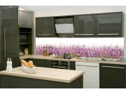 Samolepicí Fototapeta do kuchyně KI-260-125 Levandulová pole | 260 x 60 cm Fototapety