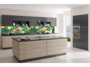 Samolepicí Fototapeta do kuchyně KI-350-122 Tulipány | 350 x 60 cm Fototapety