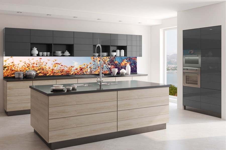 Samolepicí Fototapeta do kuchyně KI-350-123 Jarní louka | 350 x 60 cm Samolepicí Fototapeta do kuchyně KI-350-123 Jarní louka | 350 x 60 cm