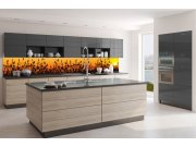 Samolepicí Fototapeta do kuchyně KI-350-128 Rákos | 350 x 60 cm Fototapety